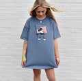 USA American Flag Shirt Independence Day Tshirt Steamboat Willie Mouse Shirt 4th of July Fourth of July Comfort Colors Tee Oversized Tee